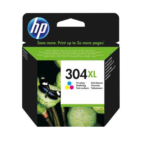HP N9K07AE náplň č.304XL velká tří-barevná cca 300 stran - Slevy AGEMcz