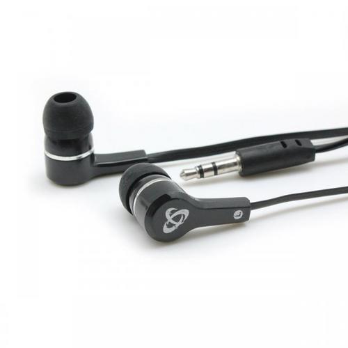 SBOX EP-003B, černá, stylová sluchátka do uší