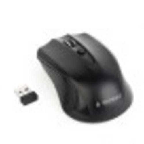 GEMBIRD myš MUSW-4B-04, černá, bezdrátová, USB nano receiver - AGEMcz