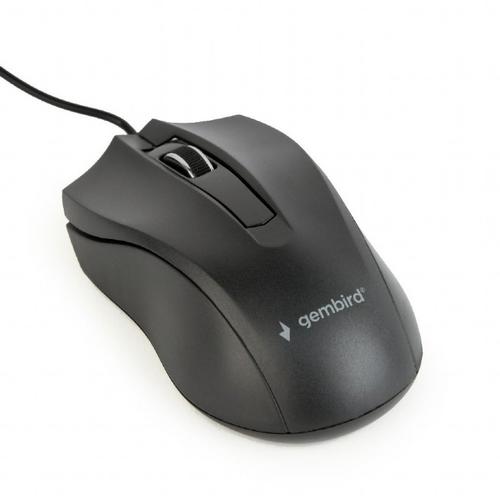 GEMBIRD myš MUS-3B-01 , USB optická černá - AGEMcz