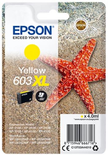 EPSON originální náplň 603XL žlutá - AGEMcz