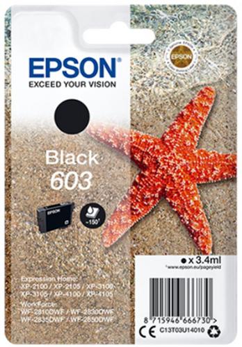 EPSON originální náplň 603 černá