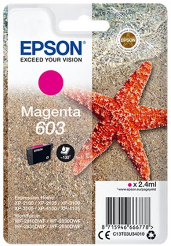 EPSON originální náplň 603 purpurová - AGEMcz