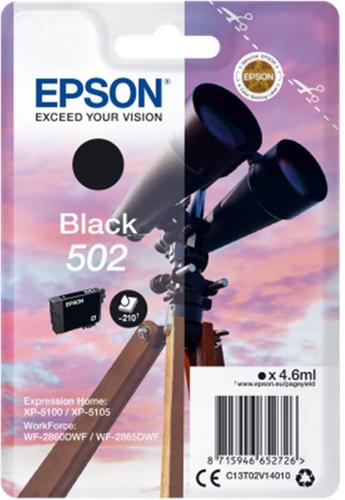 EPSON originální náplň 502 černá - AGEMcz