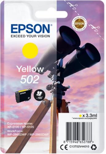 EPSON originální náplň 502 žlutá - AGEMcz
