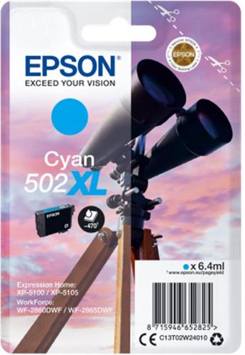 EPSON originální náplň 502XL azurová - AGEMcz