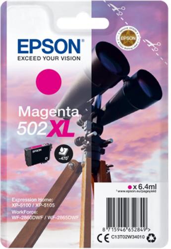 EPSON originální náplň 502XL purpurová - AGEMcz