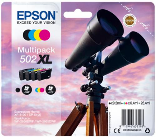 EPSON originální náplň 502XL multipack, 4 barvy - AGEMcz
