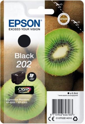 EPSON originální náplň 202 Claria Premium černá - AGEMcz