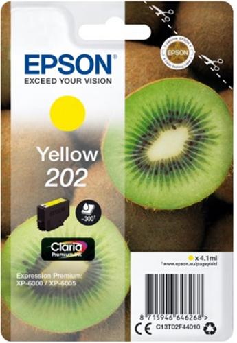 EPSON originální náplň 202 Claria Premium žlutá - AGEMcz