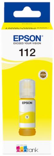 EPSON originální náplň 112 EcoTank Pigment žlutá - AGEMcz