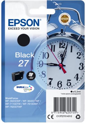EPSON originální náplň 27 DURABrite Ultra černá - AGEMcz