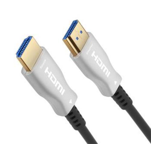 KABEL HDMI optický fiber High Speed with Ether. 4K@60Hz kabel 50m, M/M, zlacené konektory - Novinky AGEMcz
