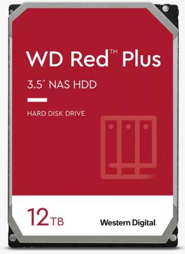 WDC WD120EFBX hdd RED PLUS 12TB SATA3-6Gbps 7200rpm 256MB RAID (24x7 pro NAS)