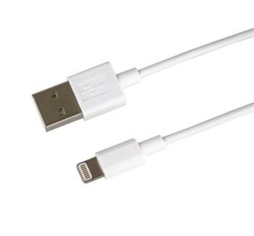 KABEL Lightning iPhone nabíjecí a synchronizační MFI kabel, 8pin-USB A, 0,5m - AGEMcz
