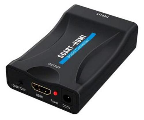 Převodník SCART na HDMI 1080P s napájecím zdrojem 230V