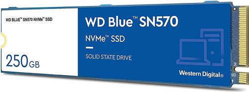WDC BLUE SN570 NVMe SSD WDS250G3B0C 250GB M.2 2280 TLC