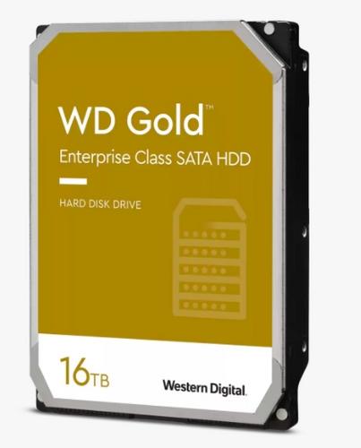 WDC WD161KRYZ hdd GOLD 16TB CMR SATA3-6Gbps 7200rpm 512MB RAID (24x7 do serveru)