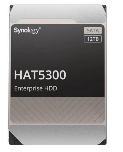 SYNOLOGY HAT5300 12TB CMR 7200rpm 256MB NAS HDD 24x7 242MB/s 3.5 RAID SATA3-6Gbps - AGEMcz