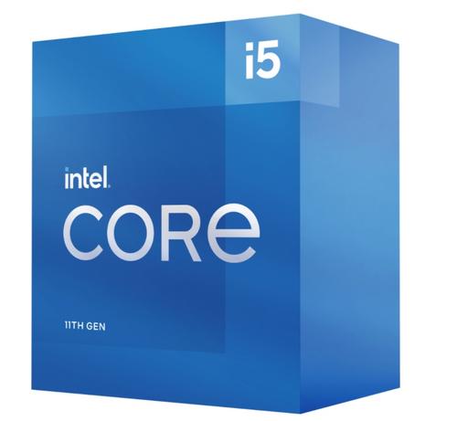 INTEL cpu CORE i5-11500 socket1200 Rocket Lake BOX 65W 11.generace (s chladičem, 2.7GHz turbo 4.6GHz, 6x jádro, 12x vlákno, 12MB cache, pro DDR4 do 3200, grafika UHD 750) - AGEMcz