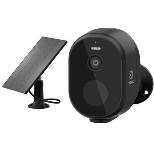 WOOX R4252 (), Smart outdoor bezdrátová bezpečnostní kamera a FV panel, WiFi, kompatibilní s Tuya - Doprodej AGEMcz