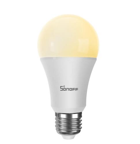 SONOFF B02-BL-A60, smart žárovka E27 230V, WiFi, baňka, 806lm, teplá/studená - AGEMcz