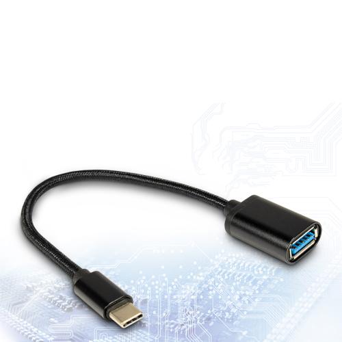 INTER-TECH redukce kabelová USB3.1 Type-C na USB3.0 Type-A (F) - AGEMcz