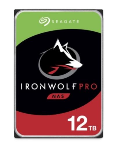 SEAGATE ST12000NT001 hdd IronWolf PRO 12TB CMR 7200rpm 256MB NAS HDD