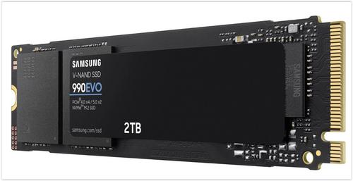SAMSUNG 990 EVO PCIe 4.0 NVMe SSD M.2 2TB PCIe 5.0 x2 NVMe 2.0