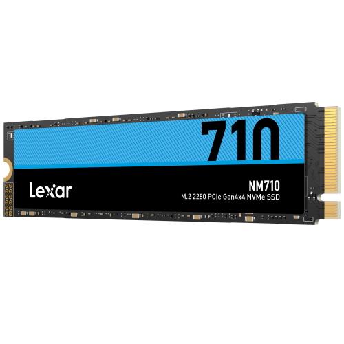 LEXAR NM710 SSD NVMe M.2 500GB PCIe (čtení max. 5000MB/s, zápis max. 2600MB/s) - AGEMcz