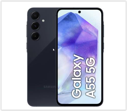 SAMSUNG Galaxy A55 5G 8GB/128GB Awesome Navy Black černý smartphone (mobilní telefon) verze CZ