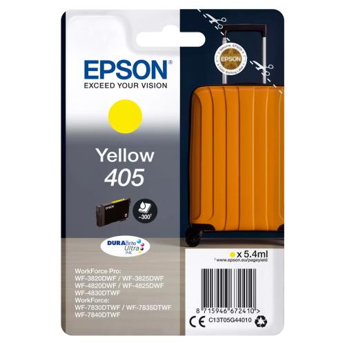 EPSON originální náplň 405 DURABrite Ultra žlutá - AGEMcz