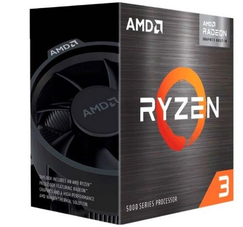 AMD cpu Ryzen 3 5300G AM4 Box (s chladičem, 4.0GHz / 4.2GHz, 8MB cache, 65W, 4x jádro, 8x vlákno), s grafikou, Zen3 Cezanne 7nm CPU - Novinky AGEMcz