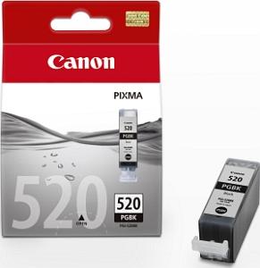 CANON PGI-520Bk originální náplň černá (pro MP260/540/550/560/620/630/980/ip3600/4600) - AGEMcz