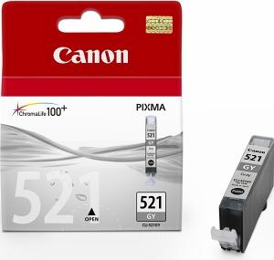 CANON CLI-521GY originální náplň šedá (pro MP540/560/620/630/980/iP3600/4600) - AGEMcz