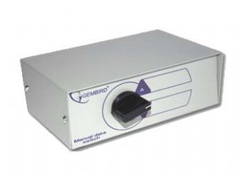 Dat.přepínač DSU-2 manuální pro 2 USB zařízení GEMBIRD (USB switch) - AGEMcz