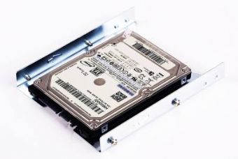 GEMBIRD MF-321 kovový montážní rámeček pro 2.5" HDD/SSD do 3.5" šachty - AGEMcz