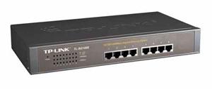 TP-LINK TL-SG1008 GBit switch, 8x 10/100/1000Mbps, 8port , 19" rackmount steel case - AGEMcz