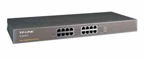 TP-LINK TL-SG1016 GBit switch, 16port 16x 10/100/1000Mbps, 16port ,  19" rackmount steel case - AGEMcz