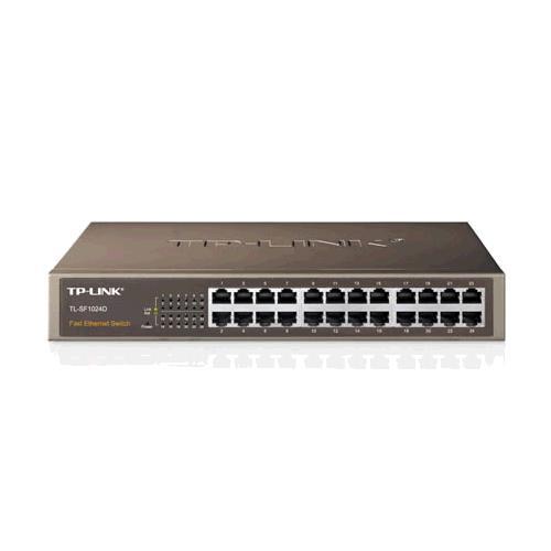 TP-LINK TL-SF1024D 24port 24xTP 10/100Mbps 24port switch rackmount - AGEMcz