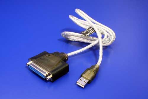 Kabel USB adapter USB to LPT 25pin paralel port 2.0m (usb-LPT 25pin FEMALE)