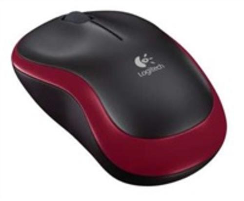 LOGITECH myš M185 wireless Red - AGEMcz