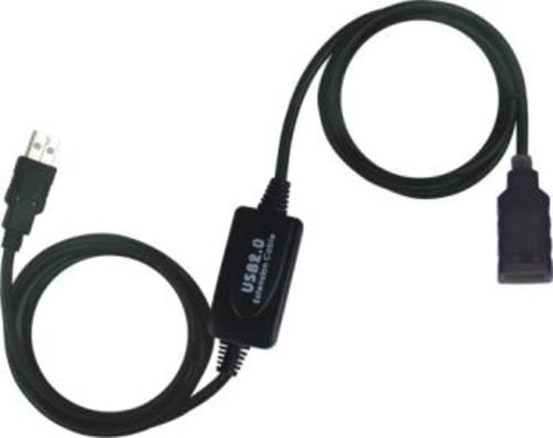 Kabel USB Aktivní prodlužka 10.0m USB2.0 - AGEMcz