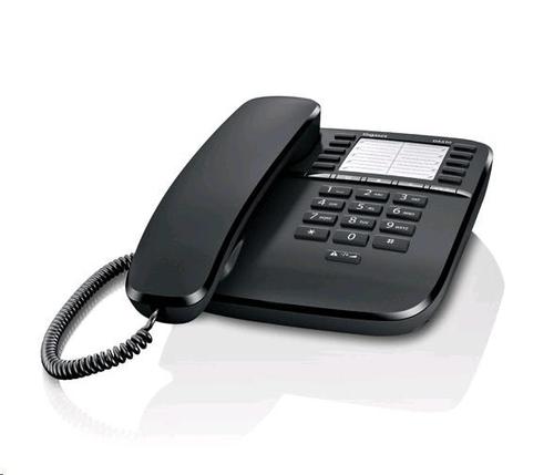 SIEMENS Gigaset DA510 stolní telefon, černý - AGEMcz