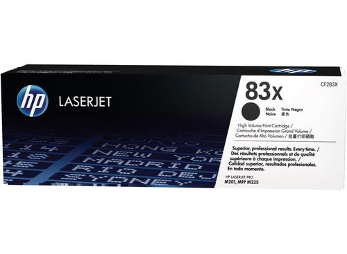 HP CF283X originální toner černý č.83X cca 2200str. - AGEMcz