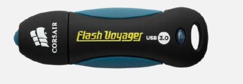 CORSAIR Voyager 32GB USB3 flash drive (max 200MB/s čtení, max 40MB/s zápis, vodě odolný a pogumovaný) - AGEMcz