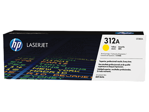 HP CF382A originální toner žlutý č.312A - AGEMcz