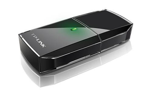 TP-LINK ArcherT2U Wifi USB 2.0 DualBand adapter (150M na 2.4Ghz/433M na 5GHz) - AGEMcz
