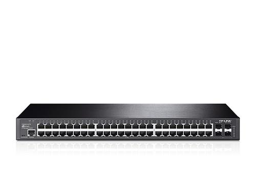 TP-LINK T2600G-52TS (TL-SG3452) 48portový gigabitový L2 řízený switch JetStream se 4 SFP sloty - AGEMcz