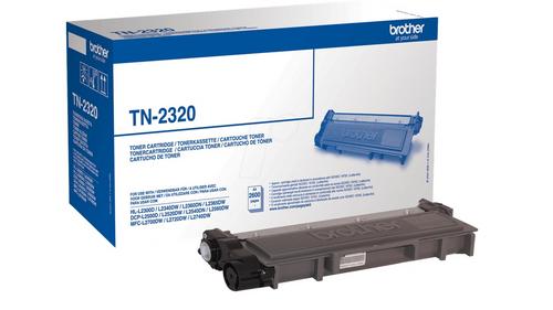BROTHER TN-2320 originální toner černý pro - 2.6K